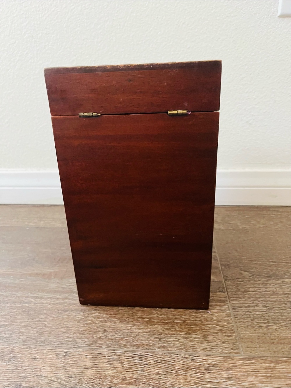 Georgian Style Mahogany Knife Box 19th. Century - Picture 5 of 15